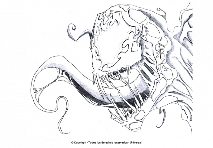 Los Mejores Dibujos De Carnage Para Colorear Todo Para Colorear