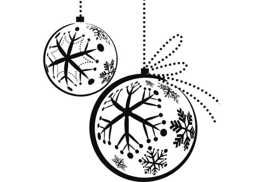  ▷ Los Mejores Dibujos de Esferas de Navidad para colorear ☀️