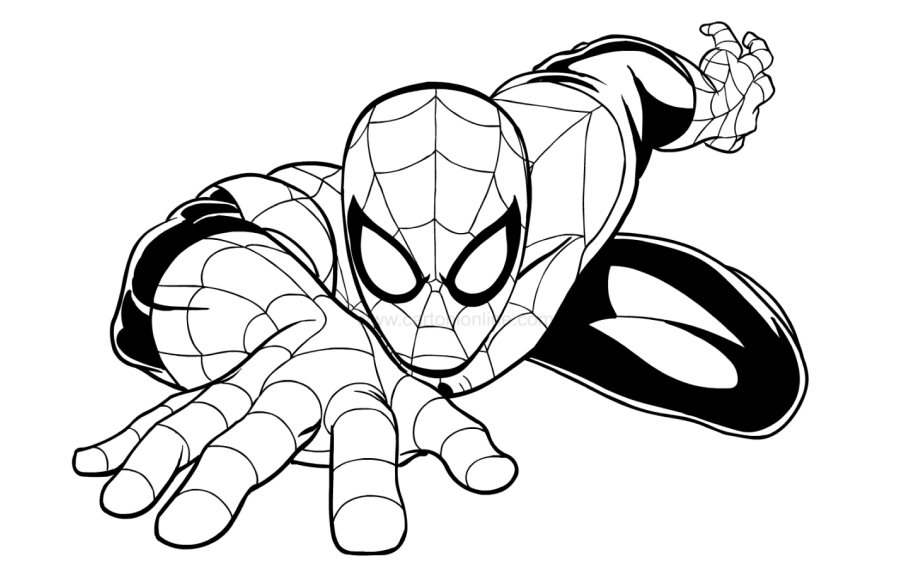 Los Mejores Dibujos De Spiderman Para Colorear ☀️ Todo Para Colorear