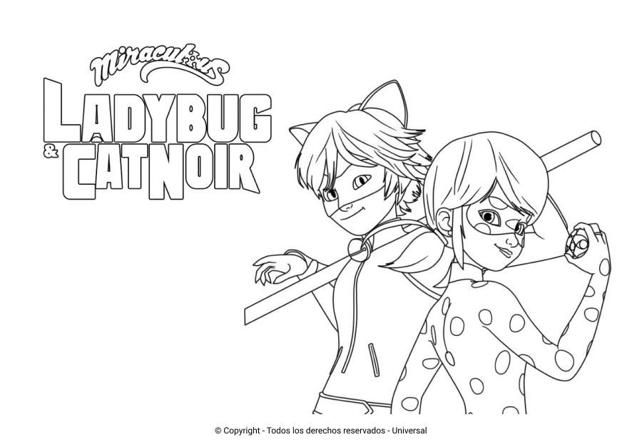 Los Mejores Dibujos De Miraculous Ladybug Para Colorear ☀️ Todo Para Colorear 