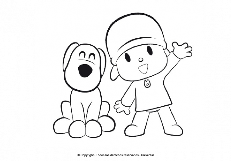 Los Mejores Dibujos De Pocoyo Para Colorear ☀️ Todo Para Colorear 3499